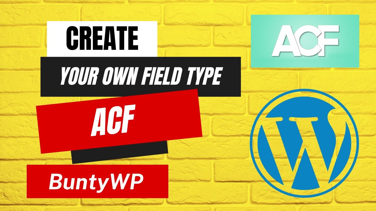 BEST PLUGIN for WordPress Developer - Add custom field type for ACF | Part - 4